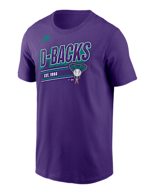 Мужская футболка Arizona Diamondbacks Cooperstown Retro Nike MLB