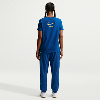 FC Barcelona Essential Women's Nike Football Mid-Rise Woven Trousers
