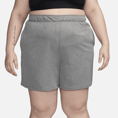 Shorts sin forro de 13 cm de tiro medio para mujer (talla grande) Nike Dri-FIT Attack