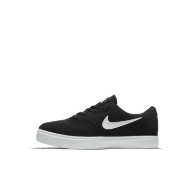 Nike SB Check Canvas Younger Kids' Skate Shoes. Nike SG