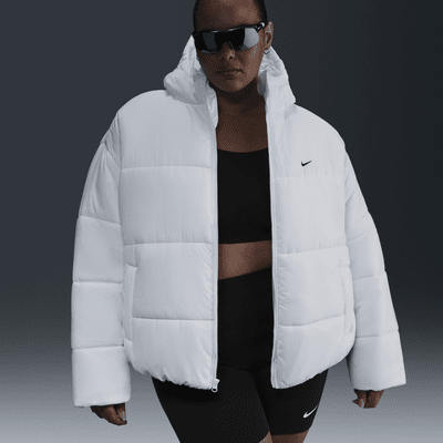 Nike Sportswear Classic Puffer Women's Therma-FIT Loose Hooded Jacket (Plus Size)