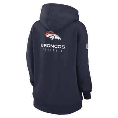 Nike Sideline Club (NFL Denver Broncos) Women's Pullover Hoodie