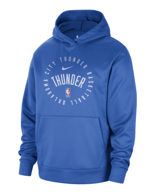 Мужское худи Oklahoma City Thunder Spotlight Nike Dri-FIT NBA Pullover Hoodie