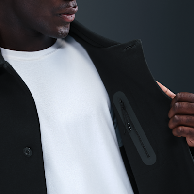 Ανδρικό ποδοσφαιρικό μπουφάν Παρί Σεν Ζερμέν Nike Tech Fleece