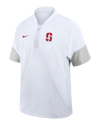 Мужская куртка Stanford Sideline Coach Nike College 1/2-Zip Short-Sleeve
