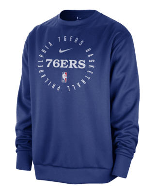 Мужской свитшот Philadelphia 76ers Spotlight Nike Dri-FIT NBA Crew-Neck