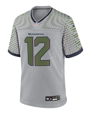 Мужские джерси 12s Seattle Seahawks Rivalries Collection Men’s Nike NFL Game Jersey