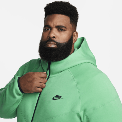 Pánská mikina s kapucí a dlouhým zipem Nike Sportswear Tech Fleece Windrunner