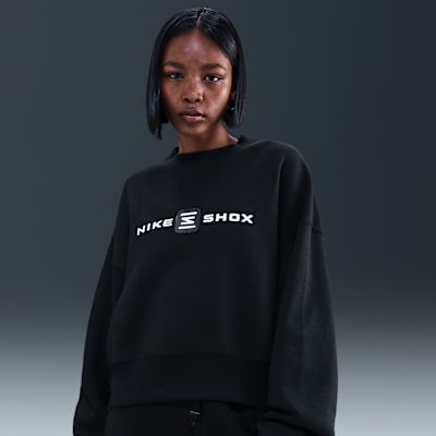 Nike Sportswear Phoenix Fleece Shox Women's Oversized Crew-Neck Sweatshirt