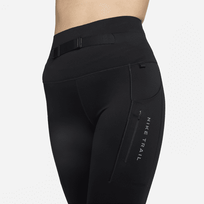 Legging 7/8 à taille haute et maintien supérieur avec poches Nike Trail Go pour femme