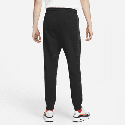 nike hybrid fleece joggers blue