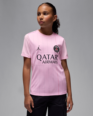 Детские  Paris Saint-Germain Academy Pro Fourth Big Kids' Jordan Dri-FIT Soccer Pre-Match Top