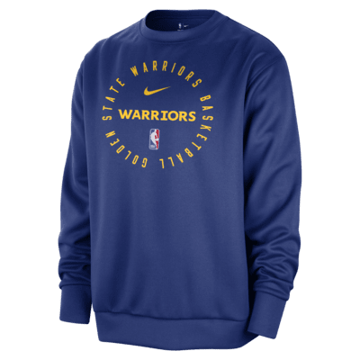 Golden State Warriors Spotlight Men's Nike Dri-FIT NBA Crew-Neck Sweatshirt