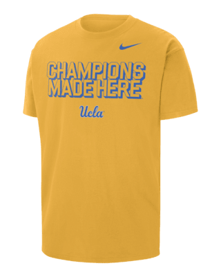 Мужская футболка UCLA Nike College Max90 Crew-Neck