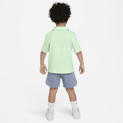 Nike Sportswear Create Your Own Adventure Toddler Polo and Shorts Set