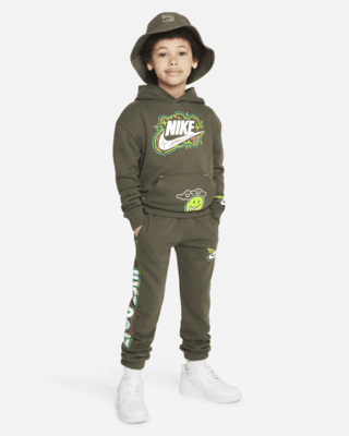 Nike Sportswear Art of Play French Terry Full-Zip Set Little