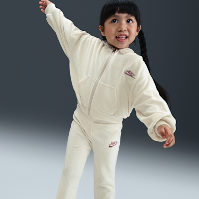 Nike Toddler 2-Piece Velour Flared Leggings Set