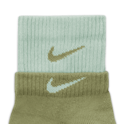 Calcetines de entrenamiento al tobillo Nike Everyday Plus Cushioned