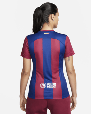 2023-24 Barcelona Home Match Shirt #9 LEWANDOWSKI (L) Dri-FIT ADV La Liga  (DX6215-456) – Kitroom Football