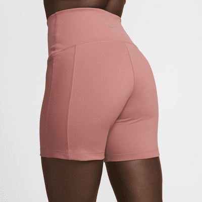 Shorts de ciclismo de tiro alto de 18 cm para mujer Nike One Wrap