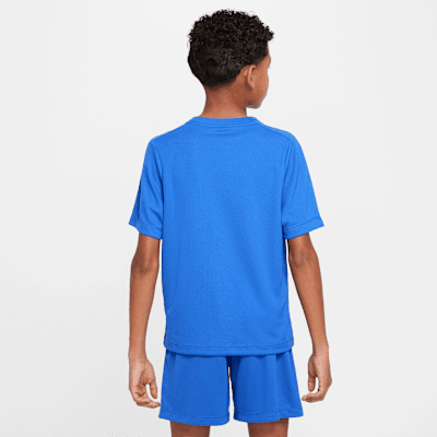 Nike Multi Older Kids' (Boys') Dri-FIT Short-Sleeve Top