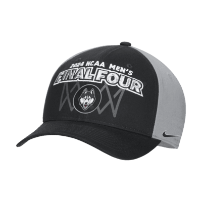 Gorra de básquetbol universitaria Nike UConn Classic99 2024 Men's Regional Champ