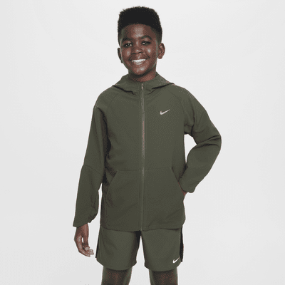 Nike Dri-FIT trainingsjack met uv-bescherming voor kids