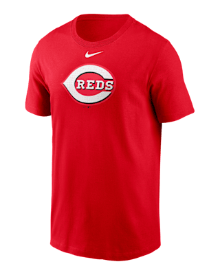 Мужская футболка Cincinnati Reds Fuse Large Logo Nike MLB