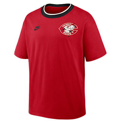 Cincinnati Reds Cooperstown Ringer Men's Nike MLB T-Shirt from Nike - $65