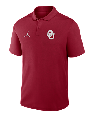 Мужские  Oklahoma Primetime Victory Primary Logo Nike Dri-FIT College Polo