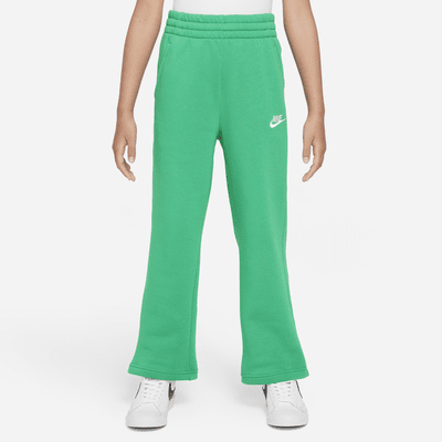 Pants de pierna ancha para niña talla grande Nike Sportswear Club Fleece