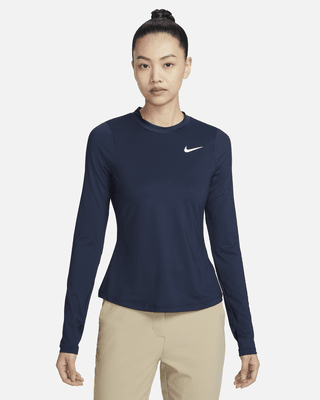 Женские  Nike Dri-FIT UV Victory Long-Sleeve Printed Golf Top