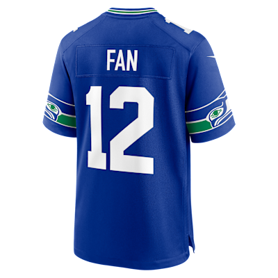 Jersey Nike de la NFL Game para hombre 12s Seattle Seahawks 50th Anniversary