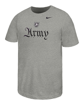 Детская футболка Army Rivalry Script Big Kids' Nike College