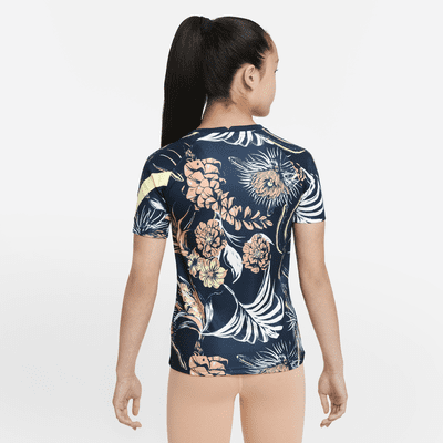 Playera de fútbol para antes del partido Nike Dri-FIT para niños talla grande Club América