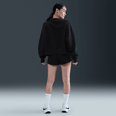 NikeCourt Heritage Phoenix Fleece Women's Over-Oversized Crew-Neck Sweatshirt