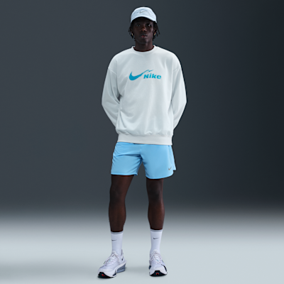 Nike Track Club Men's Dri-FIT Fleece Crew-Neck Running Sweatshirt