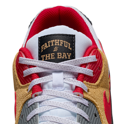 San Fransisco 49ers Air Max 90 Men's Nike Shoes