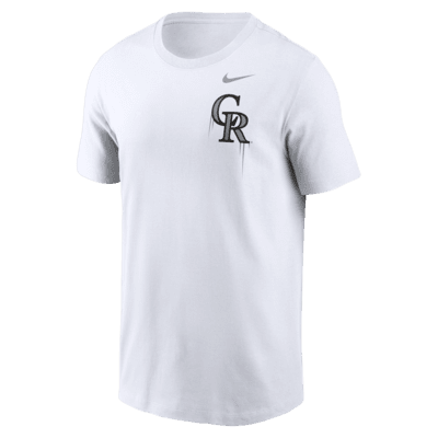 MLB Team Apparel Youth Colorado Rockies Black Home Run T-Shirt