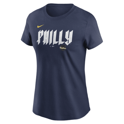 Женская футболка J.T. Realmuto Philadelphia Phillies City Connect Fuse