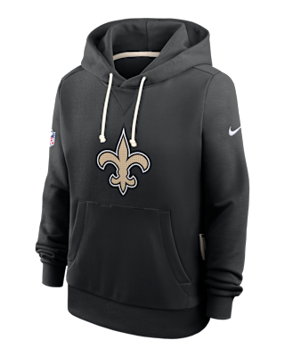 Женское худи New Orleans Saints Sideline Nike Dri-FIT NFL Pullover Hoodie