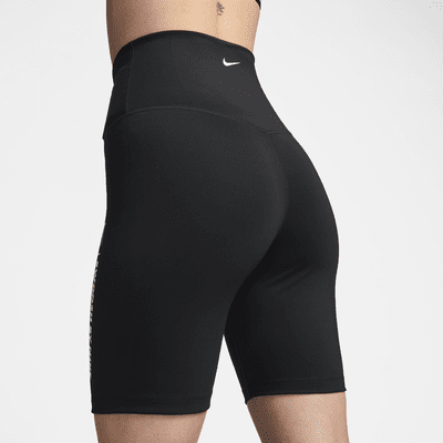 Nike One Bike-Shorts mit hohem Bund für Damen (ca. 18 cm)