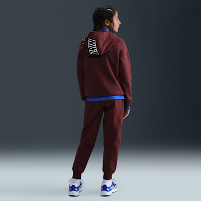 Tracksuit Nike Sportswear Club Fleece med huva för ungdom
