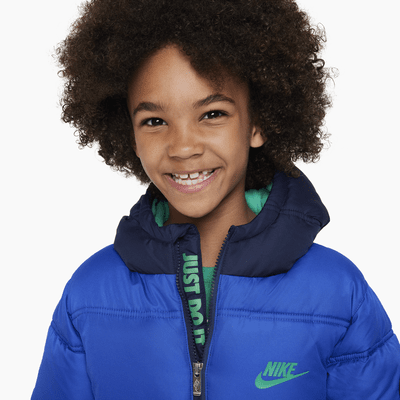 Nike Colorblock Puffer Little Kids Jacket. Nike.com