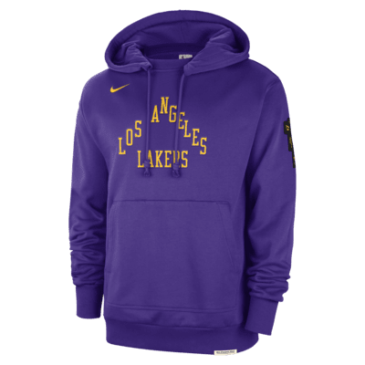 Los Angeles Lakers Standard Issue 2023/24 City Edition Men's Nike NBA  Courtside Hoodie