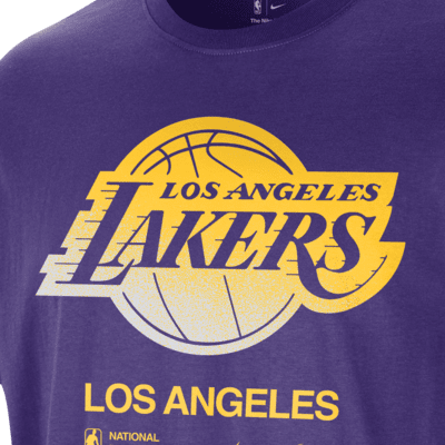 T-shirt Nike NBA Los Angeles Lakers Courtside pour Homme