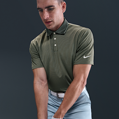 Nike Tour Men's Dri-FIT Striped Golf Polo