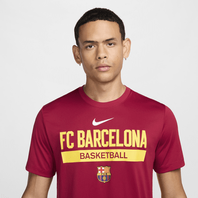 F.C. Barcelona Training Men's Nike Dri-FIT Basketball T-Shirt