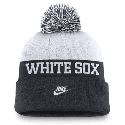 Chicago White Sox Rewind Peak Men's Nike MLB Cuffed Pom Beanie