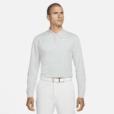 Polo de golf de manga larga para hombre Nike Dri-FIT Victory